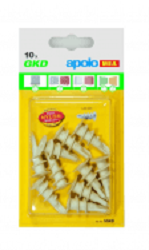 Gyprocplug kunststof GKD in blister (10/10)