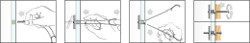 Hollewandplug M6 Mea 96BTLO met schroef (30/240) - Afbeelding 2