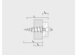Gyprocplug kunststof GKD (500890|9GKD|1/50/2.400 ) - Afbeelding 2