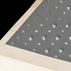 Verbindingsplaat 140 x 60 perfo PP5 (1/20) - Afbeelding 4