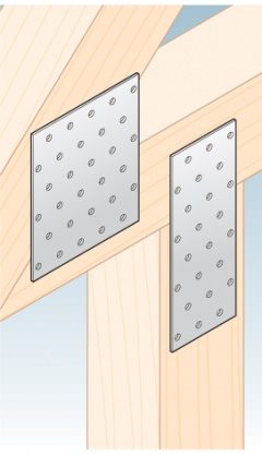 Verbindingsplaat 240 x 80 mm PP10 (1/20) - Afbeelding 3