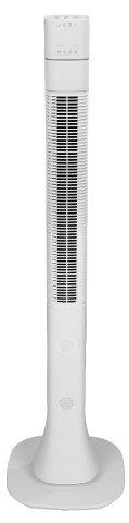 Ventilator torenmodel 60 Watt 120 cm WIT met timer + afstandsbediening