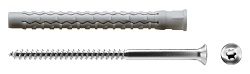 Multifunctionele Constructie - Raamplug 10 X 80 mm INOX A4 / AISI 316  Tfix 10 m