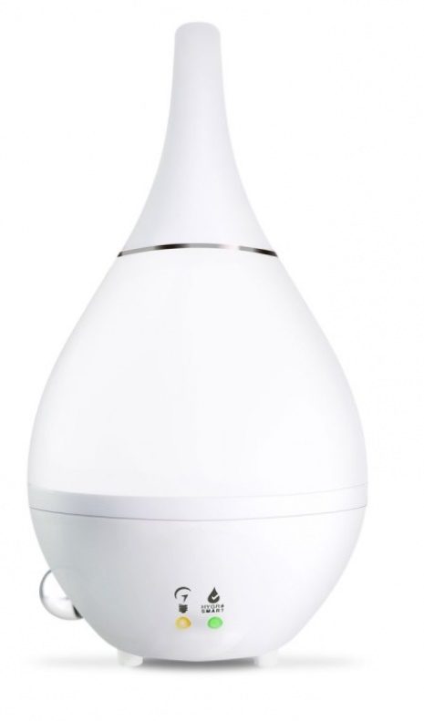 Luchtbevochtiger ultrasoon wit traploos regelbaar met sfeer verlichting 30 Watt - Afbeelding 3