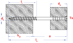 Regelschroef 6 x 130 mm MJB T25 (1/100) - Afbeelding 4
