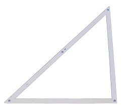 Opvouwbare bouwhaak aluminium 1,22 x 1,72 m - Afbeelding 2