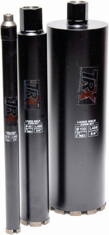 Diamantboor Ø 83 mm lgt 400 mm 5/4 UNC - Afbeelding 3