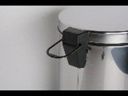 Vuilnis pedaalemmer inox/RVS 3 L 88 x 45 x 28 cm (1/8) - Afbeelding 2