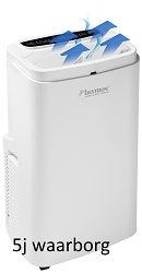 Mobiele Airco 3,5 kW 12.000 BTU klasse A 40-45m² 720 x 420 x 360 mm